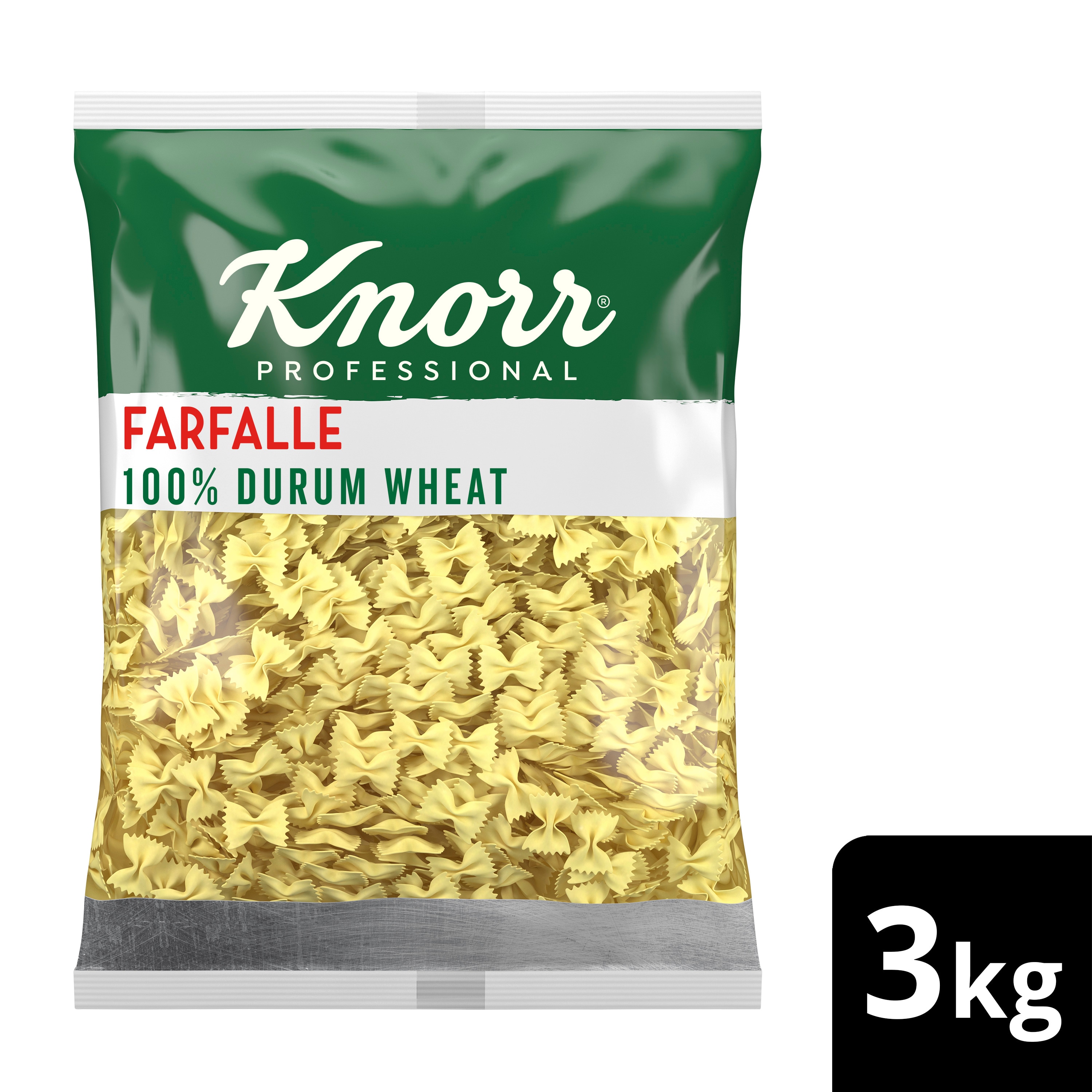 Knorr Professional Farfalle stables à la cuisson Pâtes 3 kg
